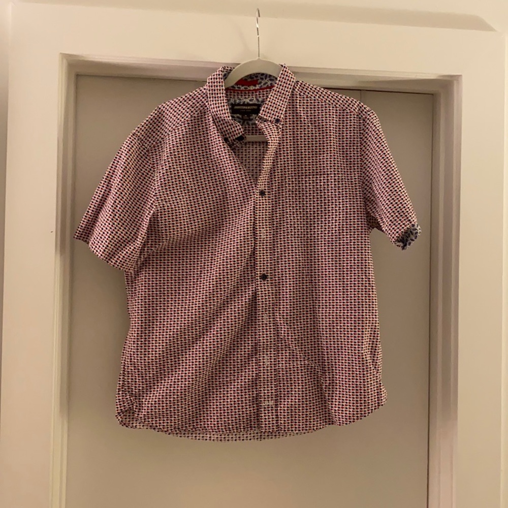 Johnston and Murphy short sleeve button down
